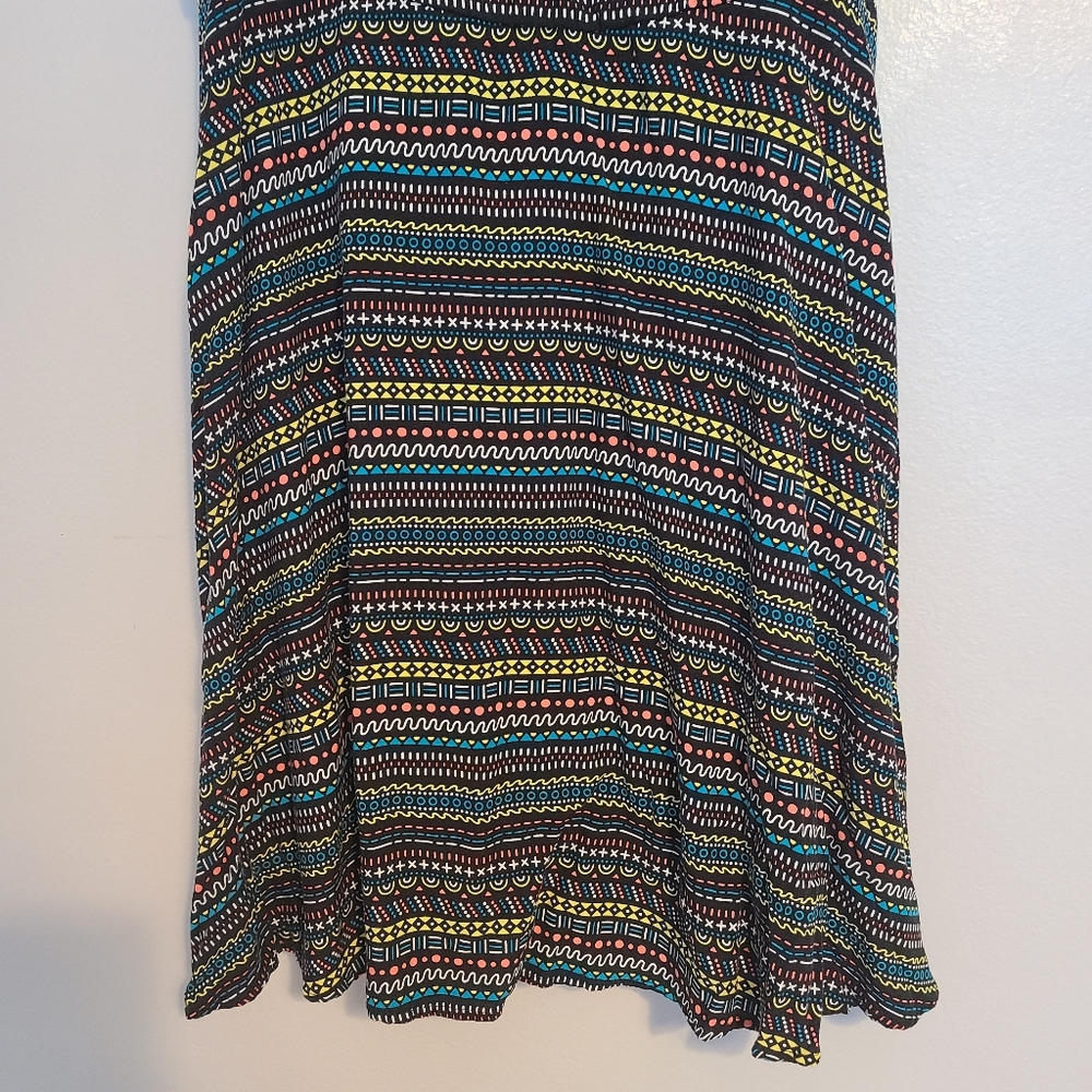 Torrid Multicolor Pattern Spaghetti Strap Smock C… - image 7